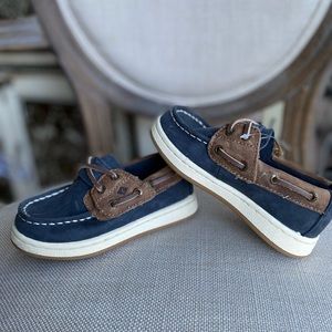 Toddler Boys' Sperry Cup II Leather Jr Boat Shoes